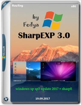 SharpEXP 3.0 by Fedya (windows xp sp3 + sharpE) (x86) (2017)
