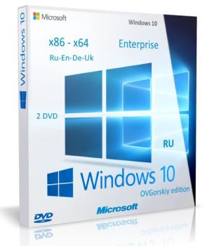 Windows 10  1709 RS3 x86-x64 RU-en-de-uk by OVGorskiy 11.2017 2DVD