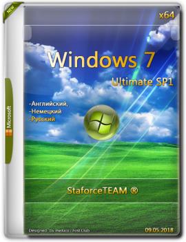Windows 7 Build 7601 UltimateSP1 {x64} (RTM) 09.05.2018 / =© StaforceTEAM= /