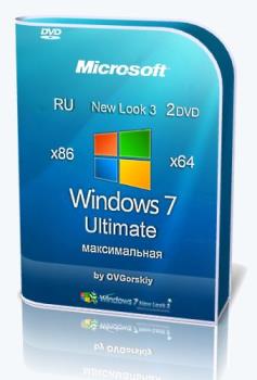 Microsoft Windows 7 Ultimate Ru x86-x64 SP1 NL3 by OVGorskiy 08.2018 2 DVD