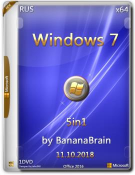Windows 7 SP1 5in1 + Office 2016 (x64) (Rus) [11\10\2018]