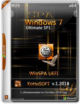 Windows 7 SP1 Ultimate SPA (x64) (Rus) [v.1\2018]