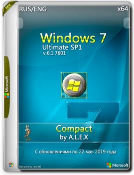 Windows 7 Ultimate SP1 x64 Compact May 2019 by A.L.E.X.