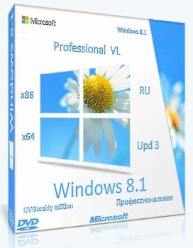 Windows® 8.1 Professional VL with Update 3 x86-x64 Ru by OVGorskiy® 03.2020 2DVD