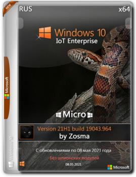Windows 10 IoT Enterprise x64 micro 21H1 build 19043.964 by Zosma