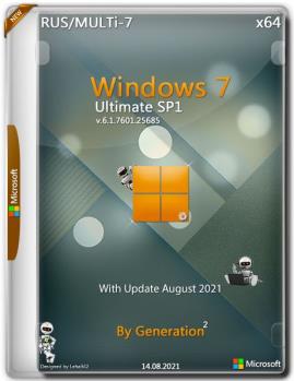 Windows 7 SP1 X64 Ultimate 3in1 OEM MULTi-7 JULY 2021 by Generation2